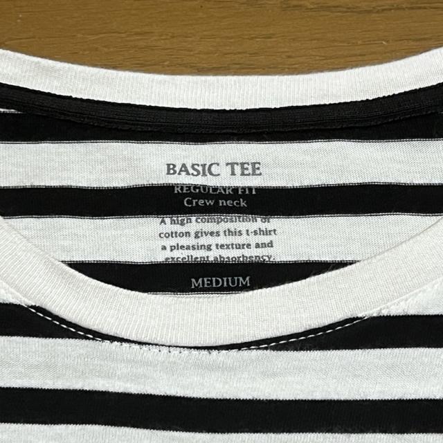 【used】ボーダー柄ベーシック半袖Tシャツ/GU/サイズM < 女性ファッション 【used】ボーダー柄ベーシック半袖Tシャツ/GU/サイズM < 女性ファッションの