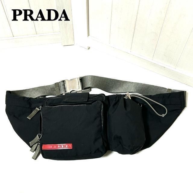美品 PRADA Sports ボディバッグ ウエストバッグ ショルダーバッグ < ブランド  美品 PRADA Sports ボディバッグ ウエストバッグ ショルダーバッグ  < ブランドの