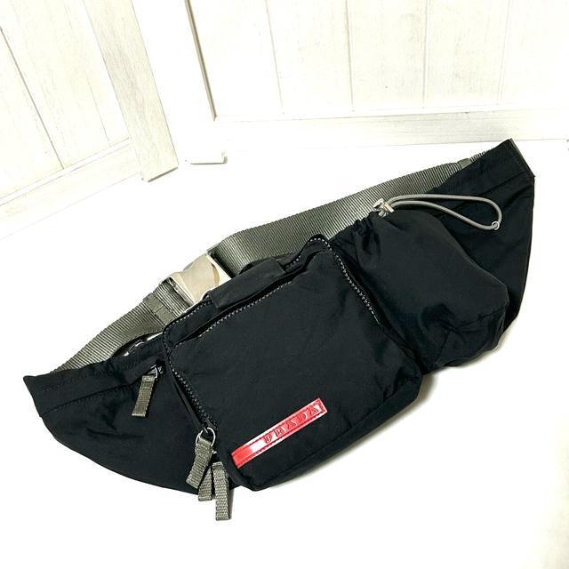 美品 PRADA Sports ボディバッグ ウエストバッグ ショルダーバッグ < ブランド  美品 PRADA Sports ボディバッグ ウエストバッグ ショルダーバッグ < ブランドの
