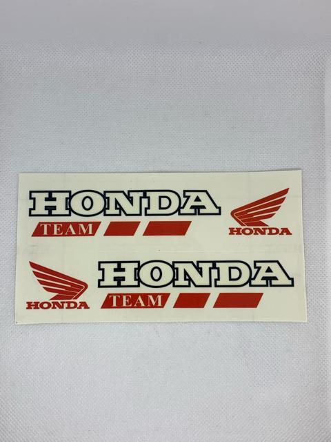 HONDA ステッカー 左右セット 旧車 昭和レトロ チャンプロード デコ アクセサリー < 自動車/バイク HONDA ステッカー 左右セット 旧車 昭和レトロ チャンプロード デコ アクセサリー < 自動車/バイク