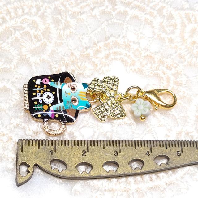 ハンドメイド☆ファスナーチャーム☆カップインねこちゃん < 女性ファッション ハンドメイド☆ファスナーチャーム☆カップインねこちゃん < 女性ファッションの