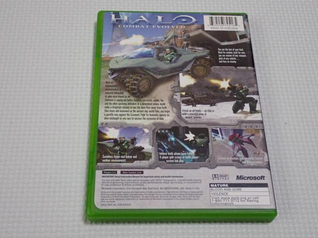 xboxHALO COMBAT EVOLVED CO kĔ  Q[{/\tg 