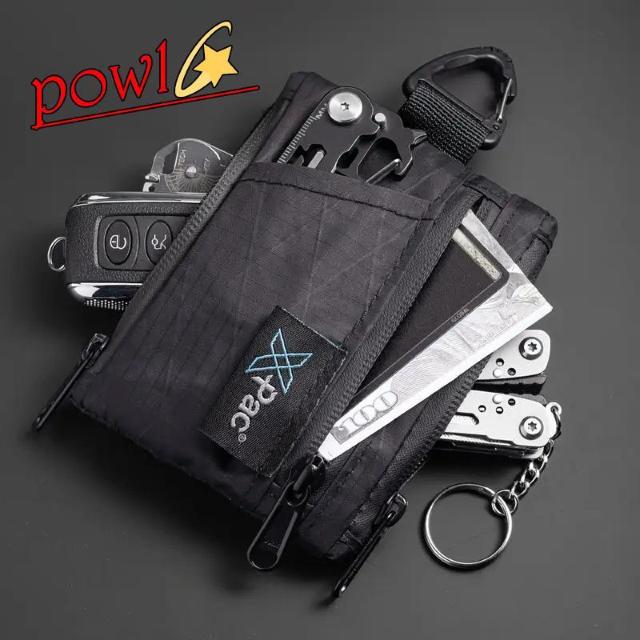 コンパクトサイズ5ポケット財布キーチェーン付きジッパーコインポーチカード紙幣キー多機能デザイン便利アウトドアやケースとしても使える < 男性ファッション コンパクトサイズ5ポケット財布キーチェーン付きジッパーコインポーチカード紙幣キー多機能デザイン便利アウトドアやケースとしても使える < 男性ファッションの