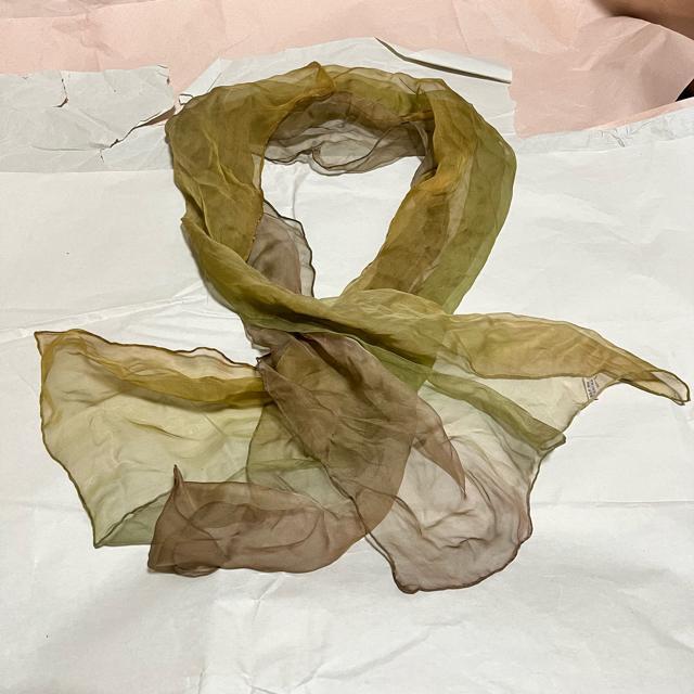 【ブランド不明】【チャイナ製】 シルク / 大判 スカーフ・バンダナ 透け感 < 女性ファッション 【ブランド不明】【チャイナ製】 シルク / 大判 スカーフ・バンダナ 透け感 < 女性ファッションの