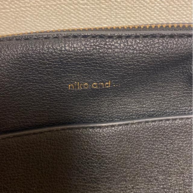 niko andニコアンド/ショルダーバッグ/ポシェット/ブラック < ブランド niko andニコアンド/ショルダーバッグ/ポシェット/ブラック < ブランドの