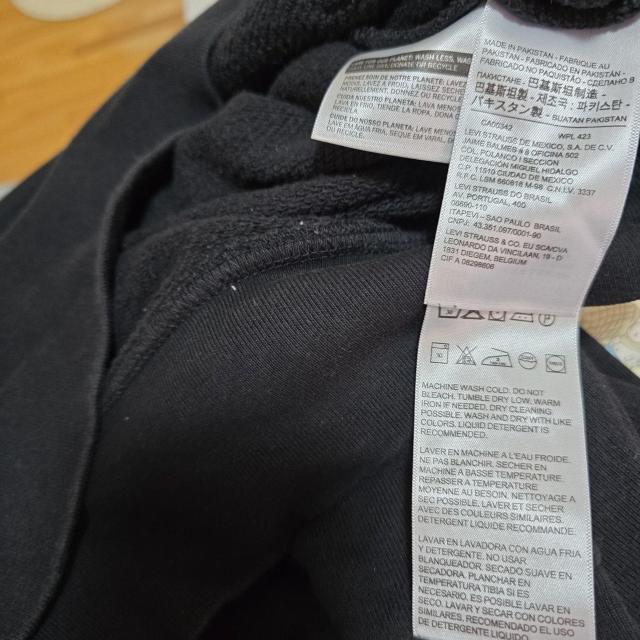 LEVIS�@���[�o�C�X ���S�p�[�J�[�@Levi's �u���b�N S�T�C�Y143 �� �u�����h�� 