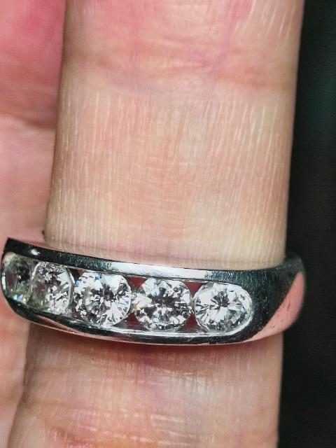 pt900�Y���1.00ct�_�C�������h�����O����� �� �����A�N�Z�T���[/���v�� 