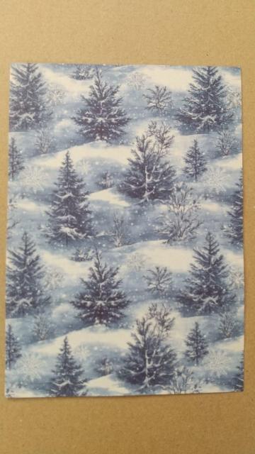 @冬の森 デザインペーパー&シールのセット ブルー系 < インテリア/ライフ @冬の森 デザインペーパー&シールのセット ブルー系 < インテリア/ライフの