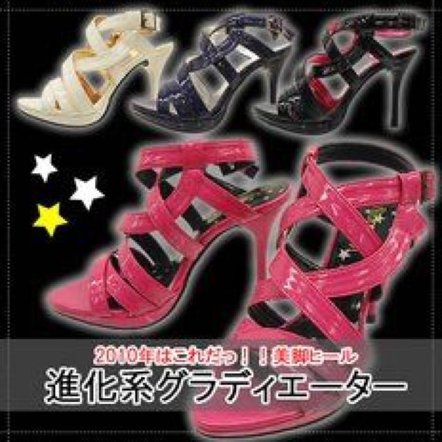 美脚♪グラディエーターサンダル ネイビ- < 女性ファッション 美脚♪グラディエーターサンダル ネイビ- < 女性ファッションの