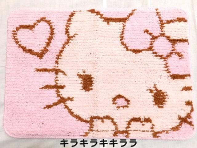 《New》キティちゃん★<フェイスデザイン>バスマット/玄関マット < インテリア/ライフ 《New》キティちゃん★<フェイスデザイン>バスマット/玄関マット < インテリア/ライフの