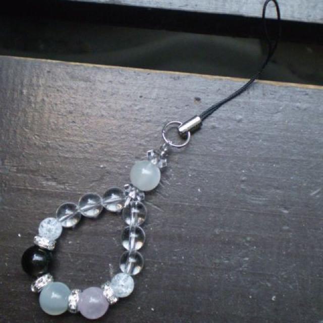 ムーンストーンxアイスオブシディアンxローズクォーツ < 家電/AV ムーンストーンxアイスオブシディアンxローズクォーツ < 家電/AVの