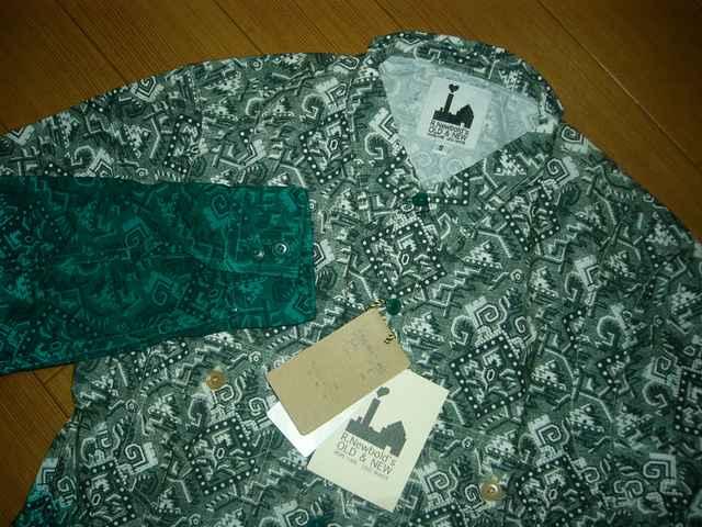新品R.NEWBOLDグラデーション総柄シャツS緑系ポールスミス < ブランド 新品R.NEWBOLDグラデーション総柄シャツS緑系ポールスミス < ブランドの