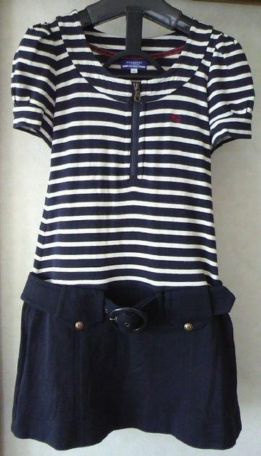 BURBERRY BLUE LABEL★ベルト付きローウエスト切り替えワンピ < ブランド  BURBERRY BLUE LABEL★ベルト付きローウエスト切り替えワンピ  < ブランドの
