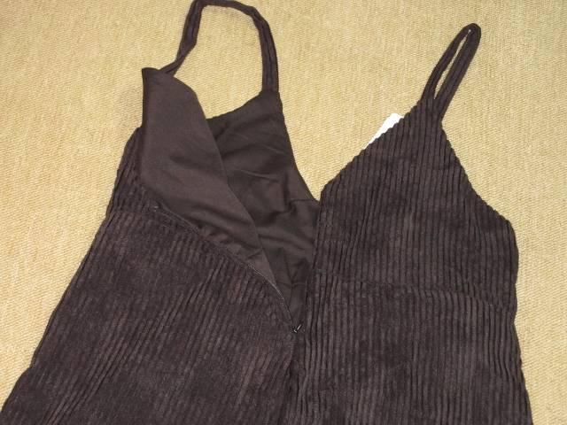 未使用タグ付☆コーデュロイオールインワン*ワイド*キャミ < 女性ファッション  未使用タグ付☆コーデュロイオールインワン*ワイド*キャミ < 女性ファッションの
