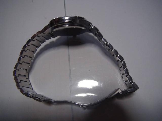 超豪華! HIPHOP ラッパー ブリング腕時計 (シルバー)新品!。 < 男性アクセサリー/時計  超豪華! HIPHOP ラッパー ブリング腕時計 (シルバー)新品!。 < 男性アクセサリー/時計の