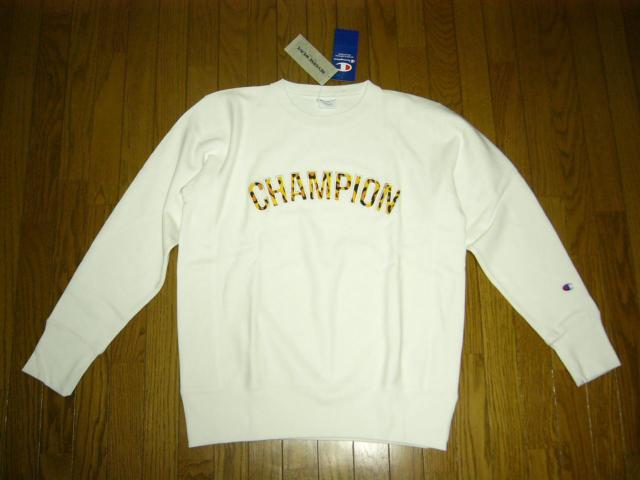 新品 Champion チャンピオン アーチロゴ スウェット M 白 アニマル柄LOGO 迷彩 リバースウィーブ < ブランド  新品 Champion チャンピオン アーチロゴ スウェット M 白 アニマル柄LOGO 迷彩 リバースウィーブ < ブランドの