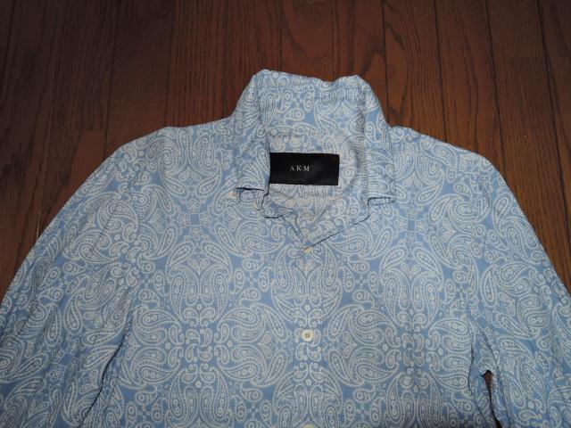 AKM エーケーエム ペイズリー柄 シャツ S 長袖 バンダナ Bandana < ブランド  AKM エーケーエム ペイズリー柄 シャツ S 長袖 バンダナ Bandana < ブランドの