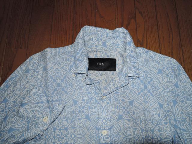 AKM エーケーエム ペイズリー柄 シャツ S 長袖 バンダナ Bandana < ブランド  AKM エーケーエム ペイズリー柄 シャツ S 長袖 バンダナ Bandana < ブランドの