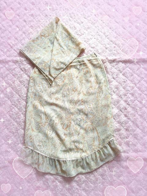 RIPIEL*スカーフ付きシフォンスカート < 女性ファッション  RIPIEL*スカーフ付きシフォンスカート  < 女性ファッションの