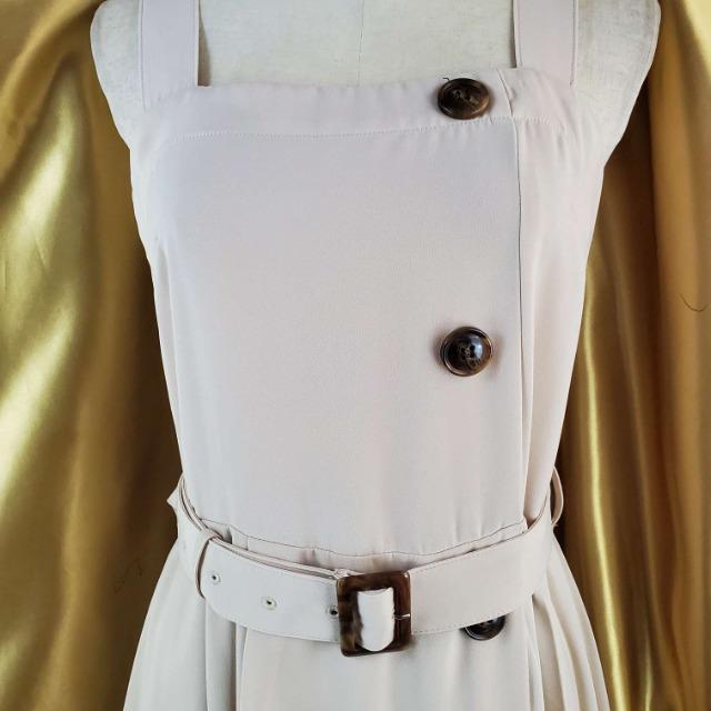 込み★C・O・L・Z・A★ブリーツ切り替えジャンパースカート★L★ < 女性ファッション 込み★C・O・L・Z・A★ブリーツ切り替えジャンパースカート★L★ < 女性ファッションの