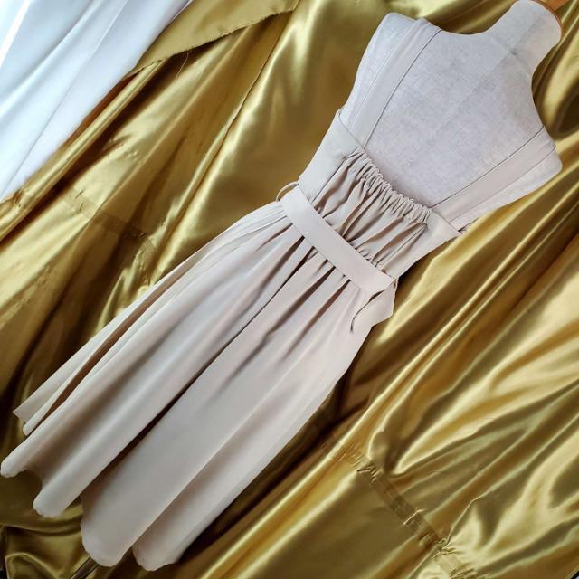 込み★C・O・L・Z・A★ブリーツ切り替えジャンパースカート★L★ < 女性ファッション 込み★C・O・L・Z・A★ブリーツ切り替えジャンパースカート★L★ < 女性ファッションの