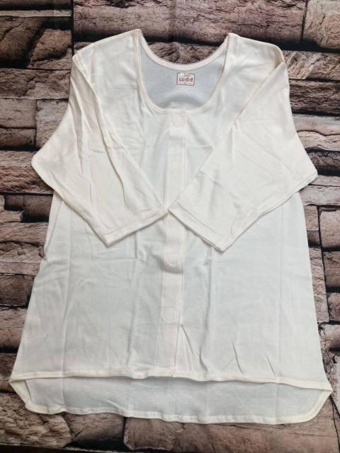 送料無料!日本製【キャロン】抗菌 防臭!ワンタッチ 婦人前開き 綿100%7分袖介護用シャツ(2色から)1枚1,958円が < 女性ファッション  送料無料!日本製【キャロン】抗菌 防臭!ワンタッチ 婦人前開き 綿100%7分袖介護用シャツ(2色から)1枚1,958円が < 女性ファッションの