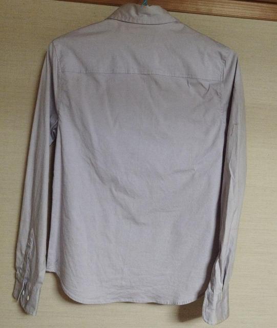 ユニクロ パープル ラベンダーボタンダウン綿ストレッチ シャツ M < 女性ファッション  ユニクロ パープル ラベンダーボタンダウン綿ストレッチ シャツ M < 女性ファッションの