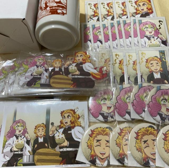 鬼滅の刃「煉獄杏寿郎の大正コソコソ噂話」わっしょい湯呑&ブロマイド&アクリルスタンド& 57mm缶バッジ& チェキ風ブロマイド < アニメ/コミック/キャラクター  鬼滅の刃「煉獄杏寿郎の大正コソコソ噂話」わっしょい湯呑&ブロマイド&アクリルスタンド& 57mm缶バッジ& チェキ風ブロマイド  < アニメ/コミック/キャラクターの