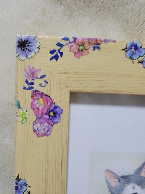 いのまたむつみ ミニ版画(猫)「青い花」直筆サイン入り/限定30枚 < ホビー いのまたむつみ ミニ版画(猫)「青い花」直筆サイン入り/限定30枚 < ホビーの