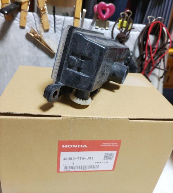 ※ホンダ「Nbox」JF3 JF4純正左フォグランプ品番33950TTAJ01 < 自動車/バイク ※ホンダ「Nbox」JF3 JF4純正左フォグランプ品番33950TTAJ01 < 自動車/バイク