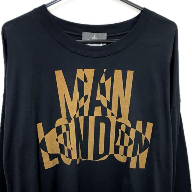 ヴィヴィアンウエストウッド 新品 タグ付き ロゴプリント 長袖 カットソー < 男性ファッション ヴィヴィアンウエストウッド 新品 タグ付き ロゴプリント 長袖 カットソー < 男性ファッションの