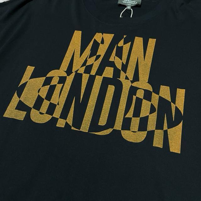 ヴィヴィアンウエストウッド 新品 タグ付き ロゴプリント 長袖 カットソー < 男性ファッション ヴィヴィアンウエストウッド 新品 タグ付き ロゴプリント 長袖 カットソー < 男性ファッションの