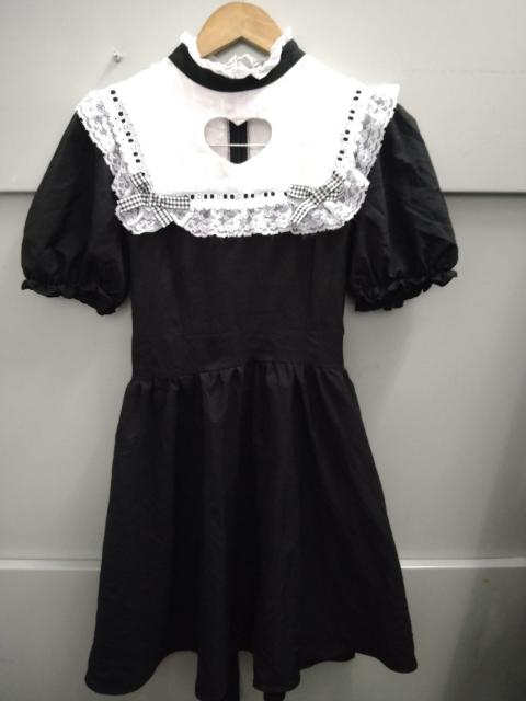 DARK IN LOVE☆量産 地雷 半袖パフスリワンピ < 女性ファッション DARK IN LOVE☆量産 地雷 半袖パフスリワンピ < 女性ファッションの