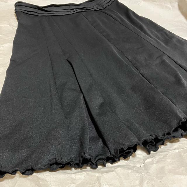 【co-quina / コキナ】 膝丈 フレアスカート ブラック < 女性ファッション 【co-quina / コキナ】 膝丈 フレアスカート ブラック < 女性ファッションの