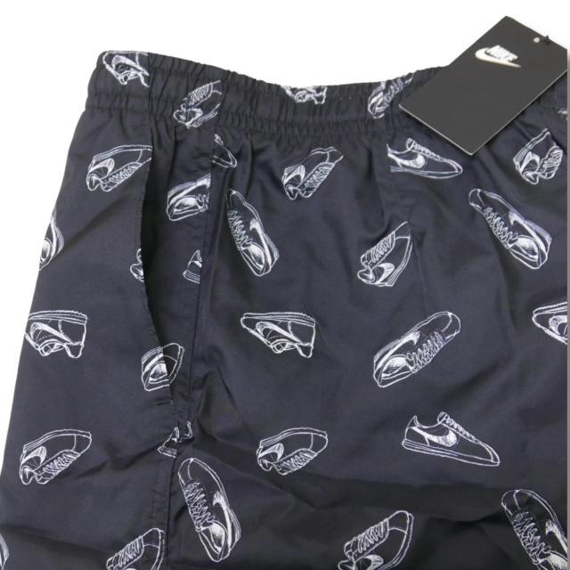 即買☆ナイキ BLK/Lサイズ ハーフパンツ スニーカー柄プリント ショーツ 短パン 送料無料 < ブランド  即買☆ナイキ BLK/Lサイズ ハーフパンツ スニーカー柄プリント ショーツ 短パン 送料無料 < ブランドの