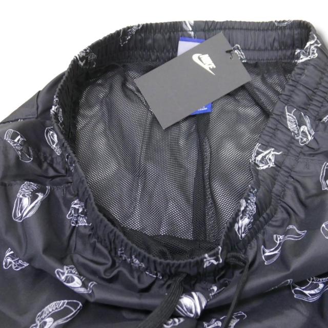 即買☆ナイキ BLK/Lサイズ ハーフパンツ スニーカー柄プリント ショーツ 短パン 送料無料 < ブランド  即買☆ナイキ BLK/Lサイズ ハーフパンツ スニーカー柄プリント ショーツ 短パン 送料無料 < ブランドの