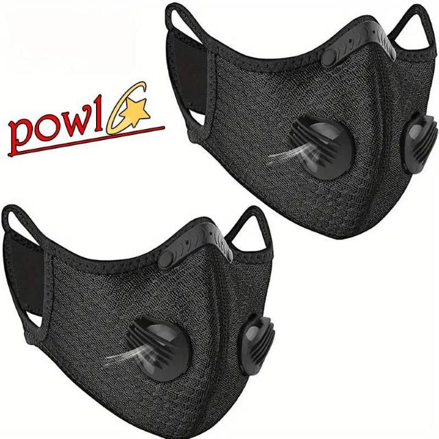 2個セットブラックスポーツマスク活性炭超通気メッシュ快適フィット&調整可能サイクリングランニングアウトドアワークアウトに人気便利 < レジャー/スポーツ 2個セットブラックスポーツマスク活性炭超通気メッシュ快適フィット&調整可能サイクリングランニングアウトドアワークアウトに人気便利 < レジャー/スポーツの