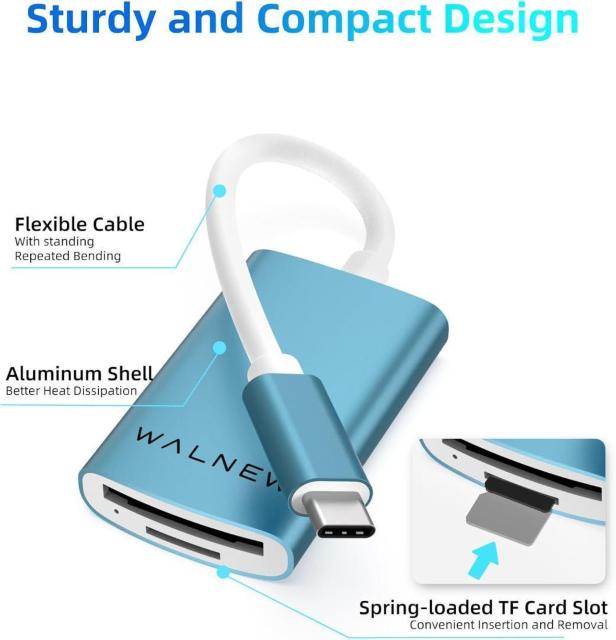 �y�قڐV�i���z��USB Type-C Micro SD�J�[�h���[�_�[�� �� �Ɠd/AV�� 