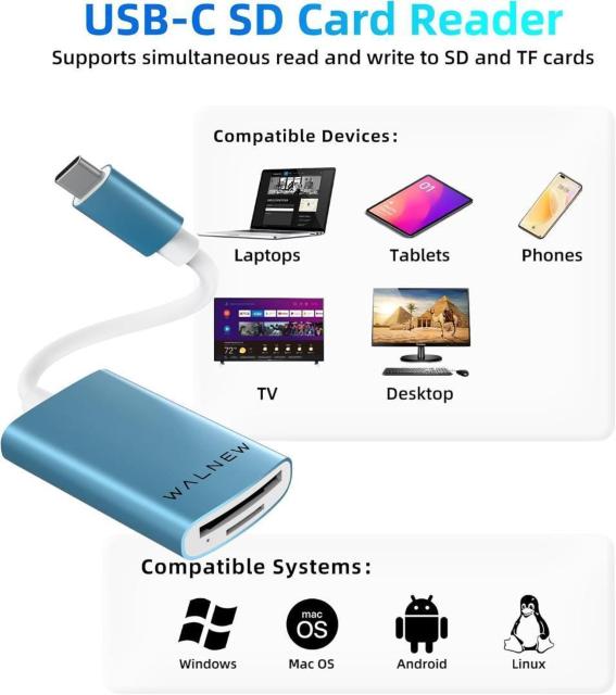 �y�قڐV�i���z��USB Type-C Micro SD�J�[�h���[�_�[�� �� �Ɠd/AV�� 