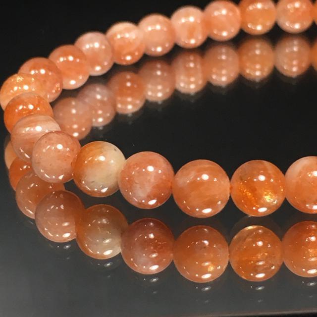 《No.186》天然石サンストーン < 女性アクセサリー/時計  《No.186》天然石サンストーン < 女性アクセサリー/時計の