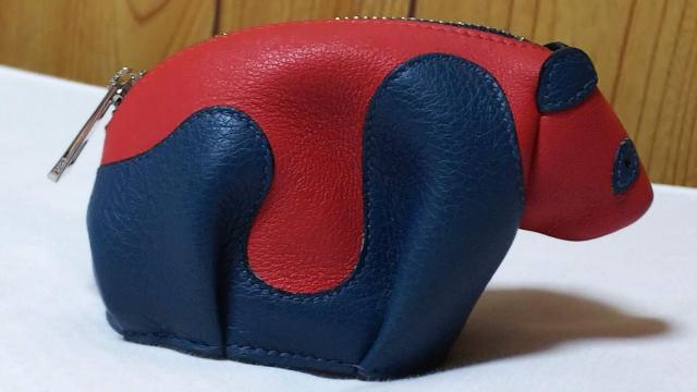 正規未 ロエベ パンダ フルレザーコインケース 赤×青 小銭入れ 財布 アニマル 11×7×6 小物入れ〇ポーチ 虜になる存在感! < ブランド 正規未 ロエベ パンダ フルレザーコインケース 赤×青 小銭入れ 財布 アニマル 11×7×6 小物入れ〇ポーチ 虜になる存在感! < ブランドの
