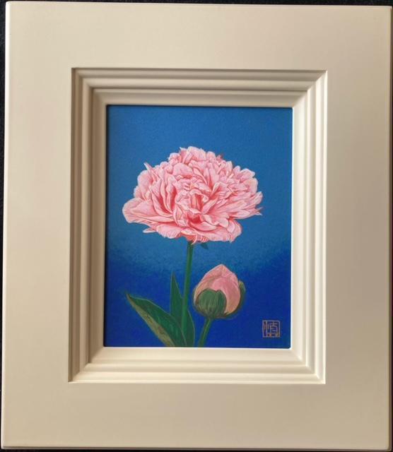 絵画 日本画 『薔薇(仮題)』慎 真作保証 原画 < ホビー 絵画 日本画 『薔薇(仮題)』慎 真作保証 原画 < ホビーの