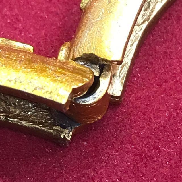 正規品 ヴィンテージ シャネル CoCoバングル ゴールド リペア有り < ブランド 正規品 ヴィンテージ シャネル CoCoバングル ゴールド リペア有り < ブランドの