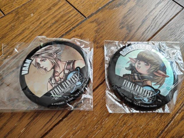 USJ ユニバ FFコラボ スコール ヴァン 缶バッジ セット < アニメ/コミック/キャラクター  USJ ユニバ FFコラボ スコール ヴァン 缶バッジ セット  < アニメ/コミック/キャラクターの