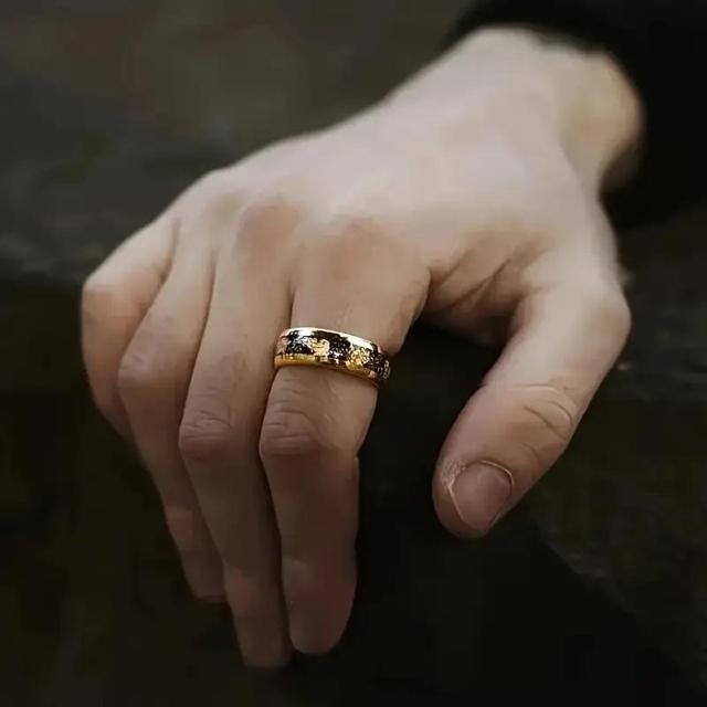 爆ヤス価格490円★メンズ meteorite アバロンシェルリングステンレス製、USAサイズ11号(日本サイズ24) < 男性アクセサリー/時計 爆ヤス価格490円★メンズ meteorite アバロンシェルリングステンレス製、USAサイズ11号(日本サイズ24) < 男性アクセサリー/時計の