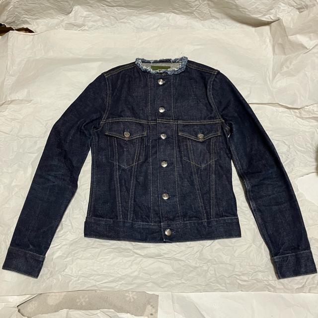 【Green(現HYKE)】〈名作!〉 ノーカラーデニムジャケット / 1 < ブランド 【Green(現HYKE)】〈名作!〉 ノーカラーデニムジャケット / 1 < ブランドの