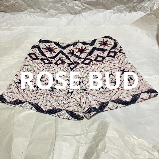 【美品】【ROSE BUD / ローズバッド】 総柄 / ショートパンツ / F < ブランド 【美品】【ROSE BUD / ローズバッド】 総柄 / ショートパンツ / F < ブランドの