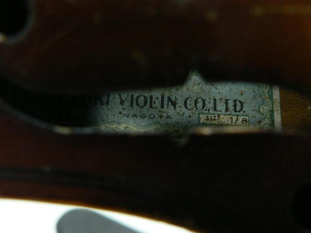 SUZUKI バイオリン・1/8サイズ・No.11 ・ジャンク・即決! < ホビー SUZUKI バイオリン・1/8サイズ・No.11 ・ジャンク・即決! < ホビーの