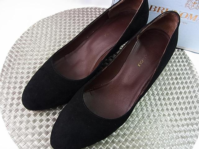 500円スタ★正規品 BRUNO MAGLI ブルーノマリ スエードパンプス 37 (約23.5-24cm) ブラック < ブランド 500円スタ★正規品 BRUNO MAGLI ブルーノマリ スエードパンプス 37 (約23.5-24cm) ブラック < ブランドの