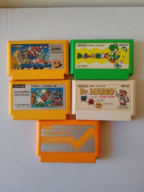 FC マリオブラザーズ スーパーマリオ1&3 ドクターマリオ ヨッシーのたまご 箱・説明書無しカセットの み五本 中古品 < ゲーム本体/ソフト FC マリオブラザーズ スーパーマリオ1&3 ドクターマリオ ヨッシーのたまご 箱・説明書無しカセットの み五本 中古品 < ゲーム本体/ソフトの